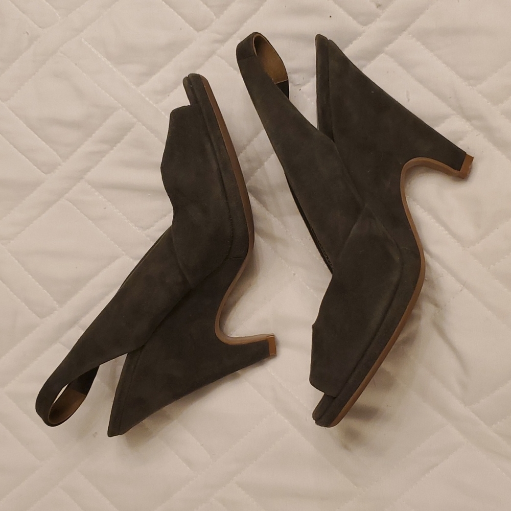 Miu miu Heels 38 Green Suede